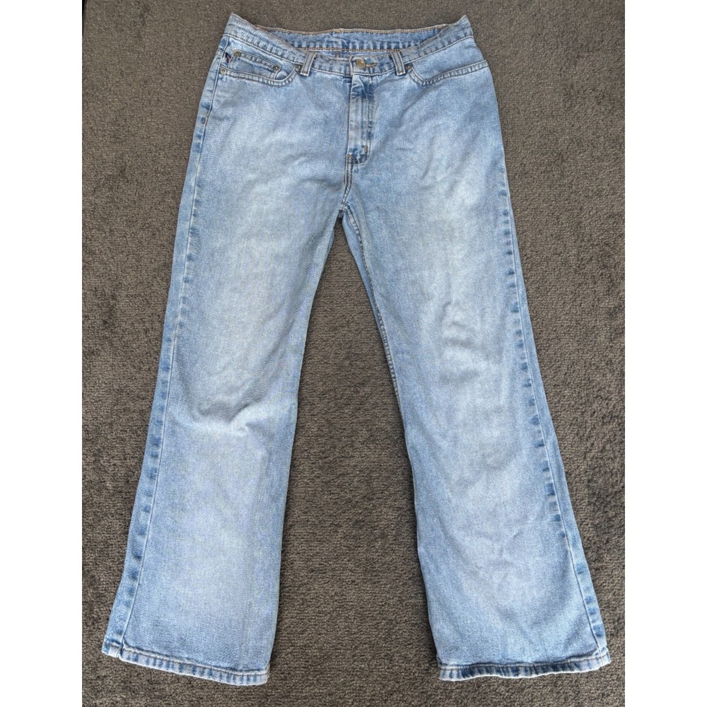 VTG Ralph Lauren Straight Jean Women Size 10X27 Blue Denim 100%‎ Cotton 5-Pocket